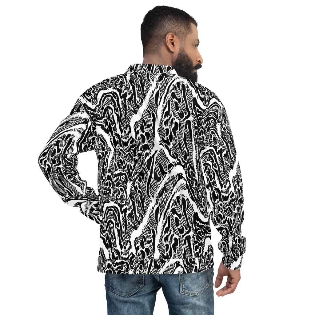 Wildstroke on Bomber Jacket — Back