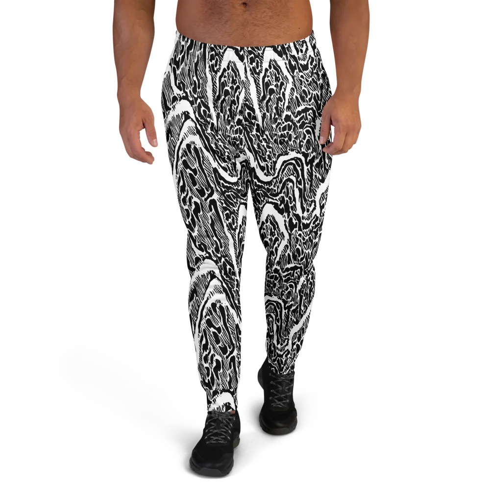 Wildstroke on Men's Joggers — Front
