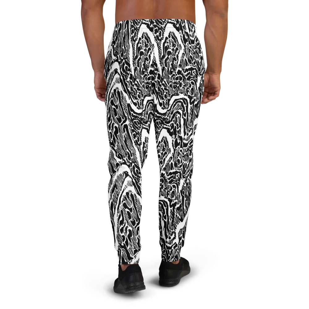 Wildstroke on Men's Joggers — Back