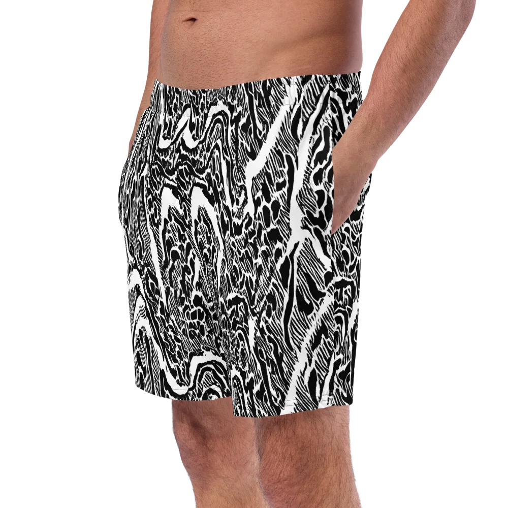 Wildstroke on Swim Trunks — Left Front