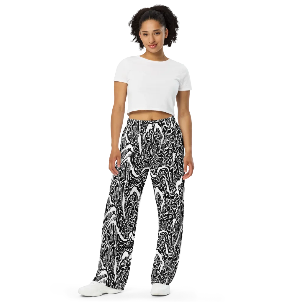 Wildstroke on Wide-Leg Pants — Front