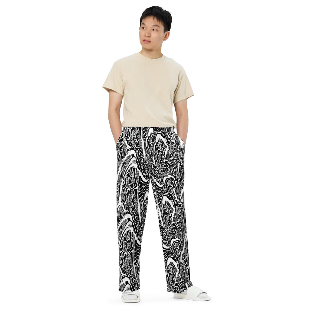 Wildstroke on Wide-Leg Pants — Front