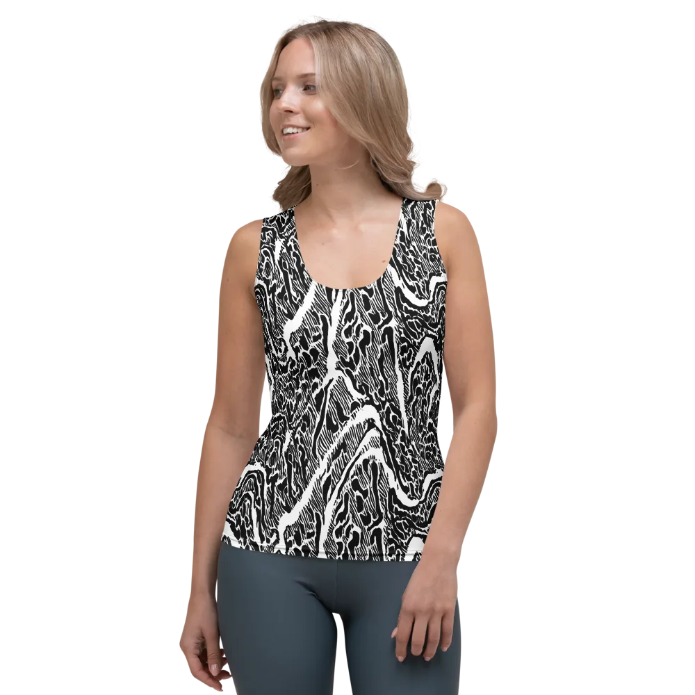 Wildstroke on Women's Tank Top — Front
