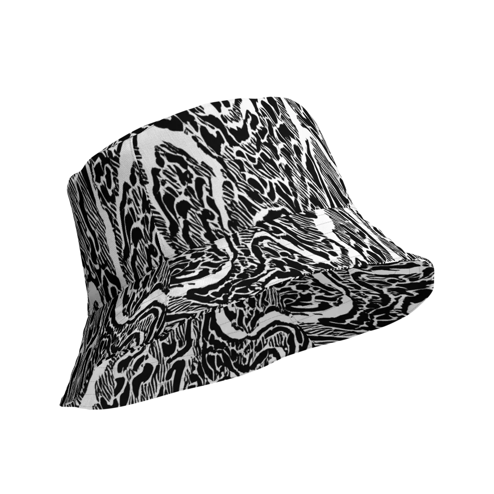 Wildstroke on Reversible Bucket Hat — Product details Outside