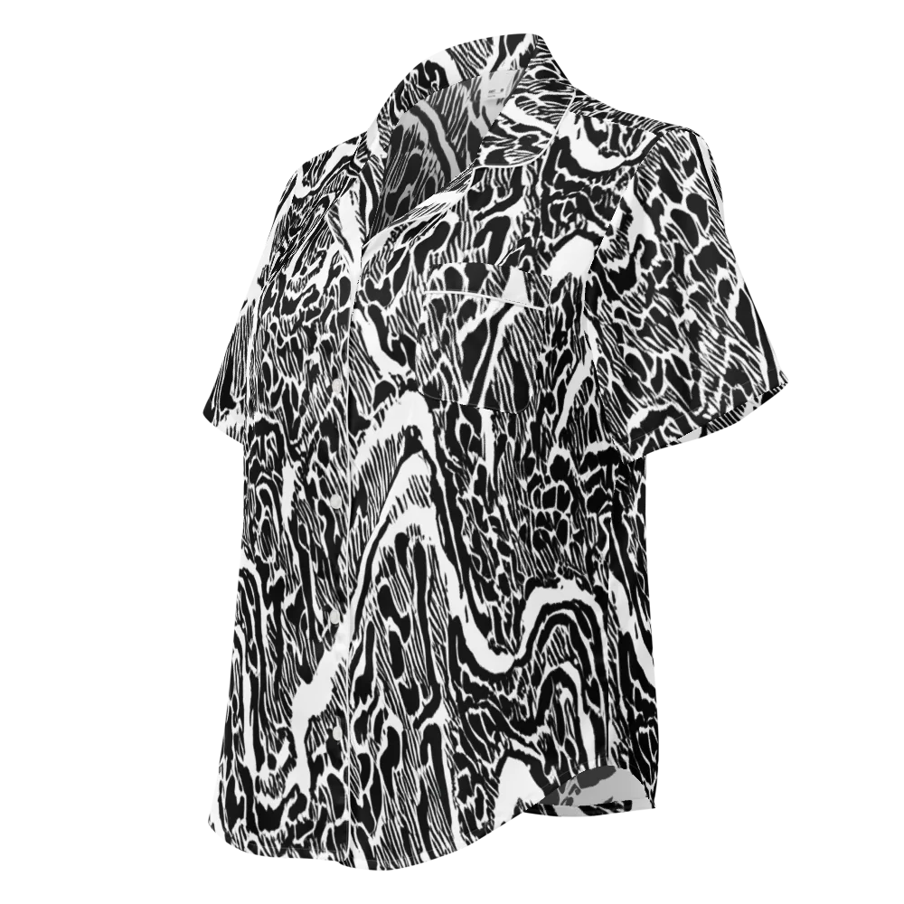 Wildstroke on Women's Short Sleeve Pajama Top — Left Front