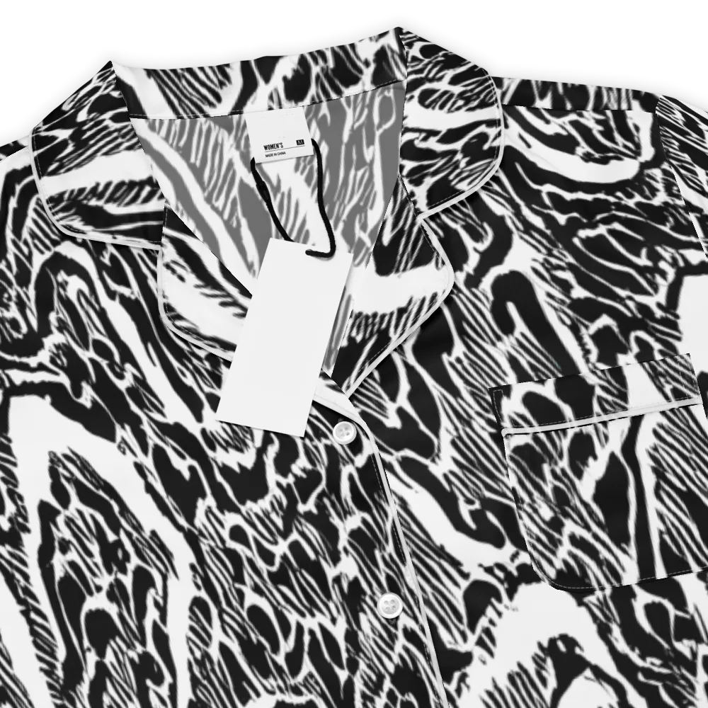 Wildstroke on Women's Short Sleeve Pajama Top — Product details