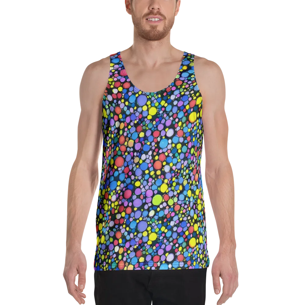 Vivid Cellscape on Men's Tank Top — Front