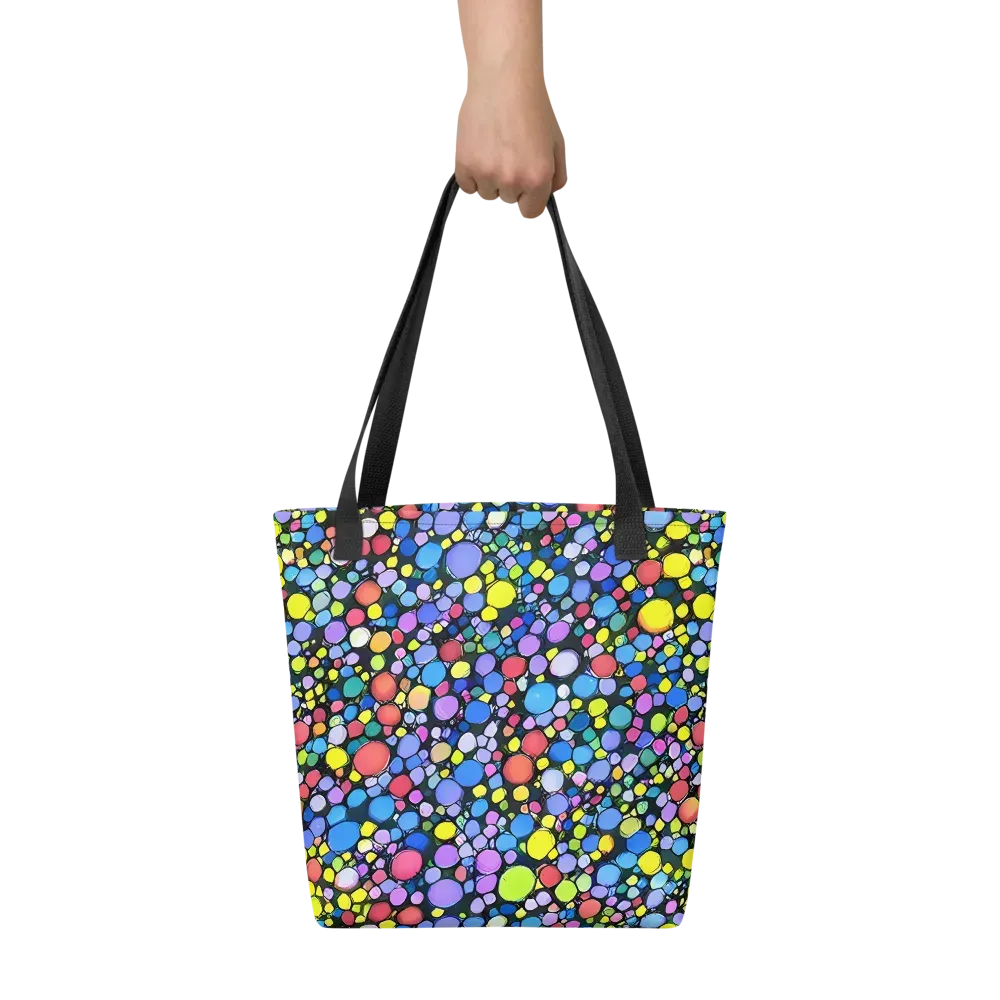 Vivid Cellscape on Tote Bag — Front