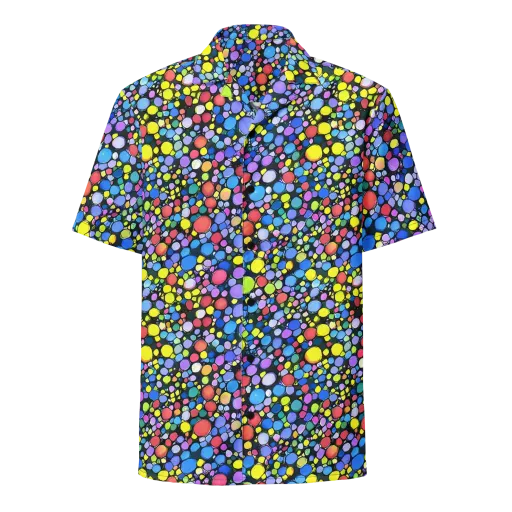 Vivid Cellscape on a Button Shirt