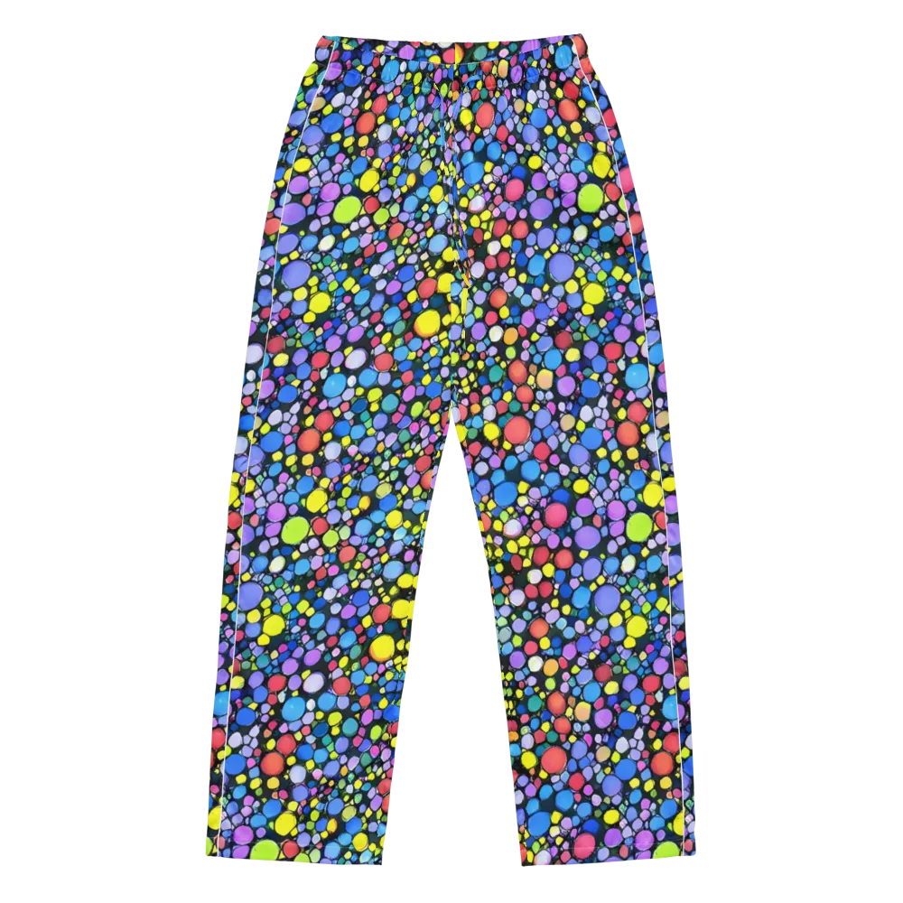 Vivid Cellscape on Women's Pajama Pants — Front