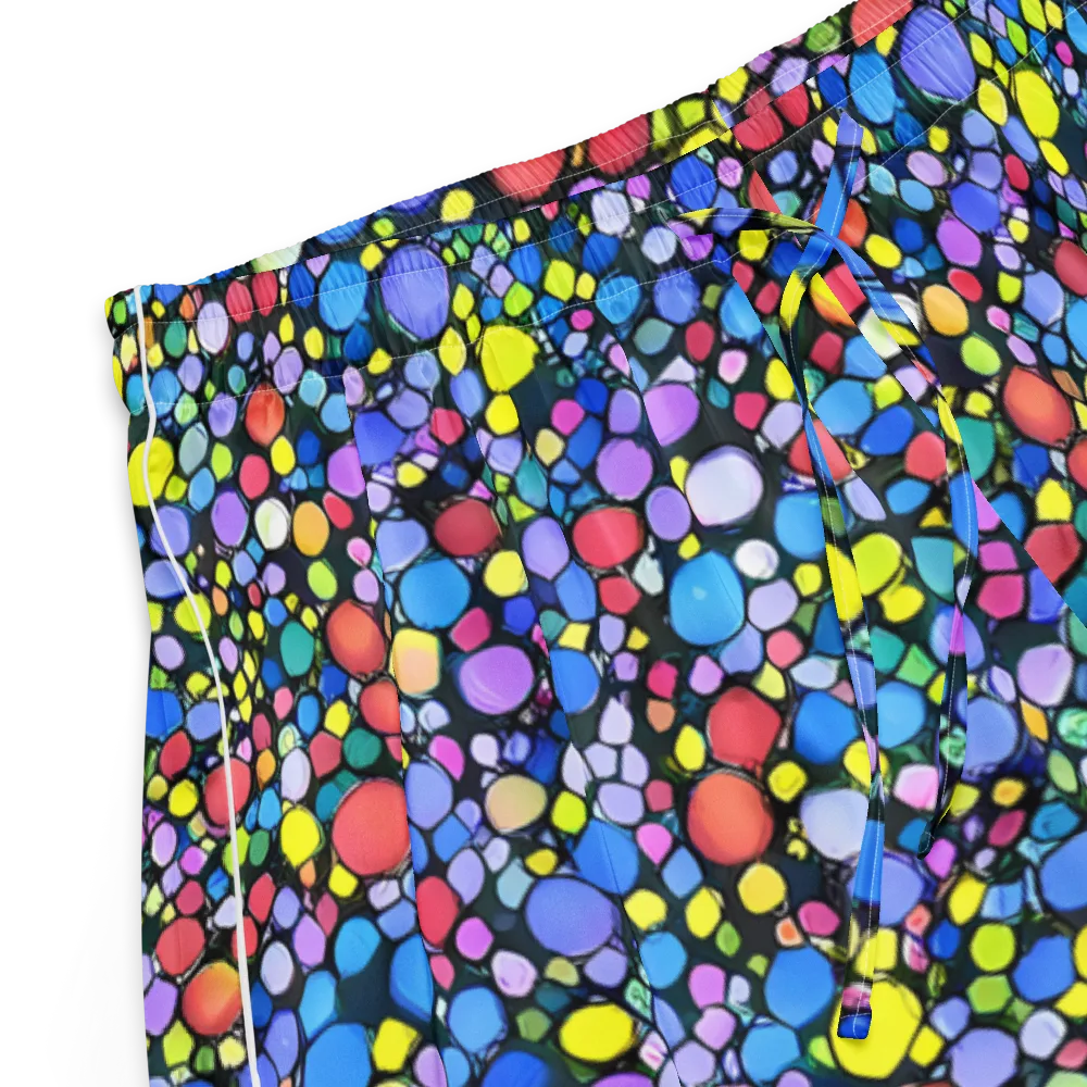 Vivid Cellscape on Women's Pajama Shorts — Product details