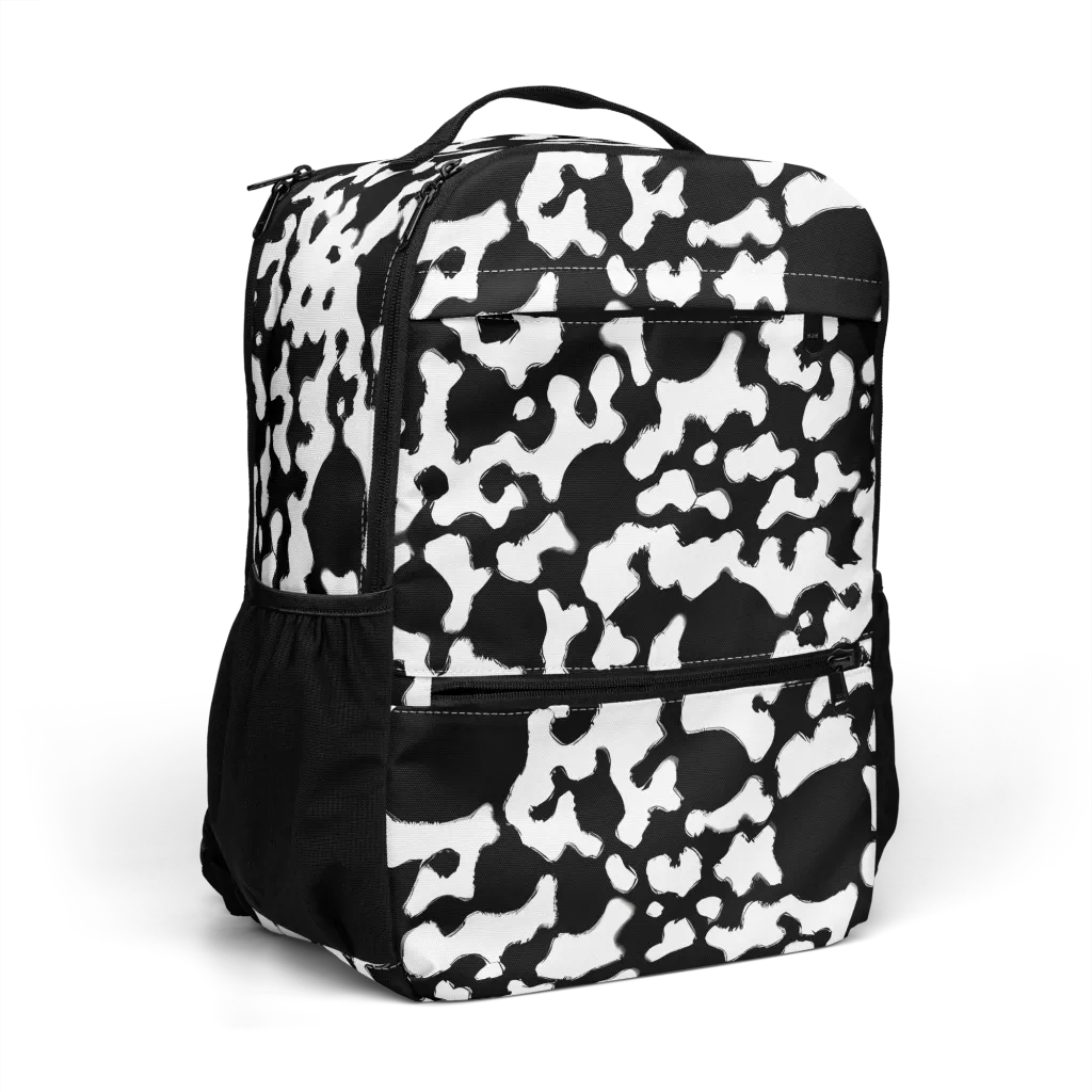 Inkblot Current on Utility Backpack — Right Front