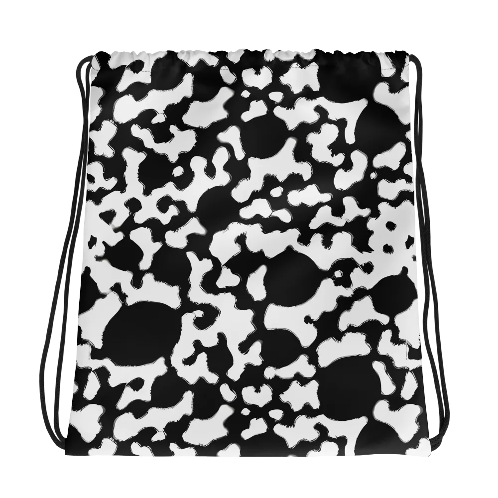 Inkblot Current on Drawstring Bag — Photo