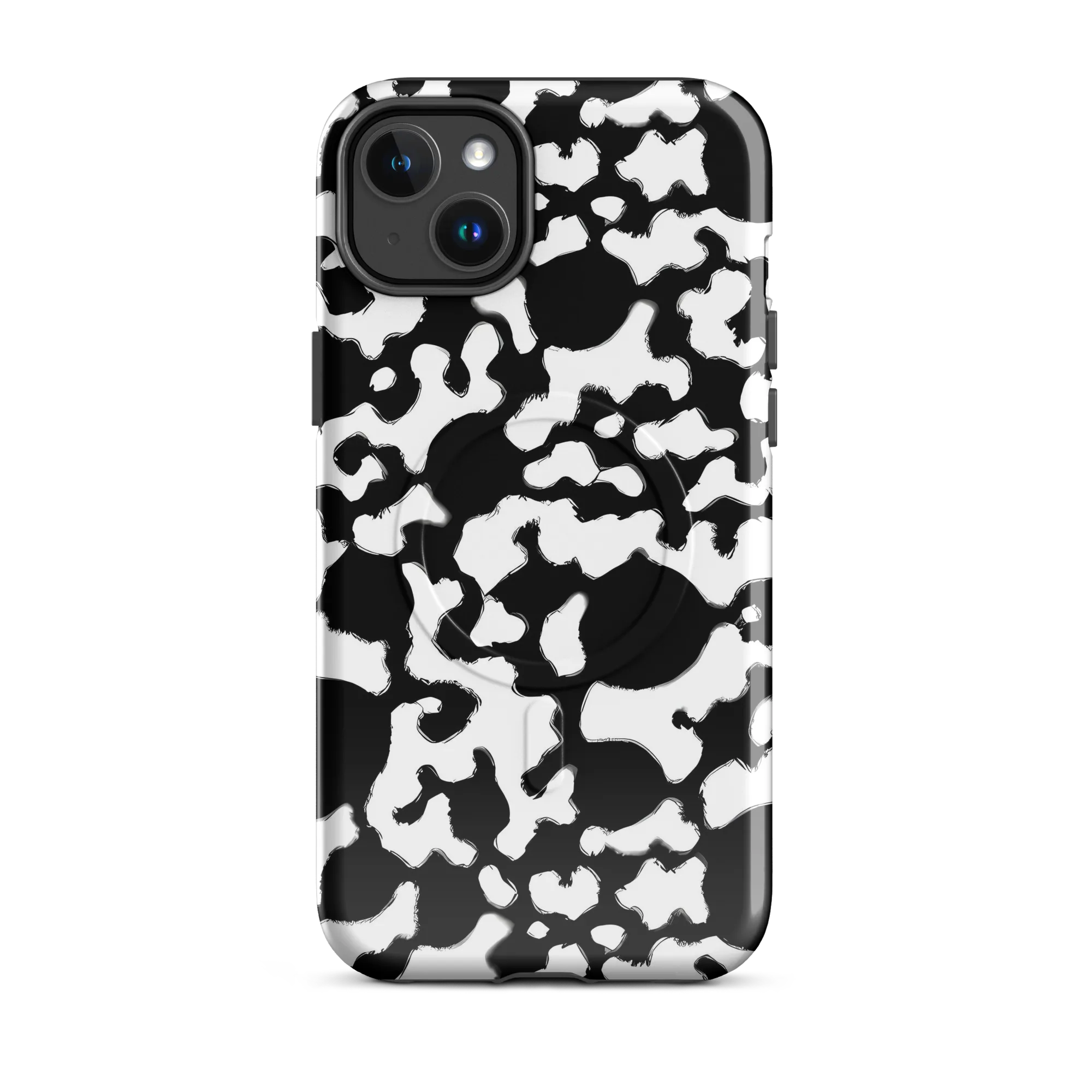 Inkblot Current on MagSafe Tough Case for iPhone® — Front