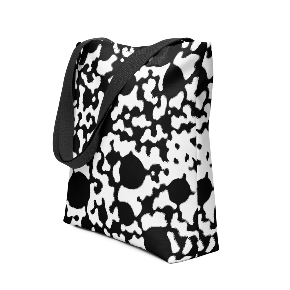 Inkblot Current on Tote Bag — Front