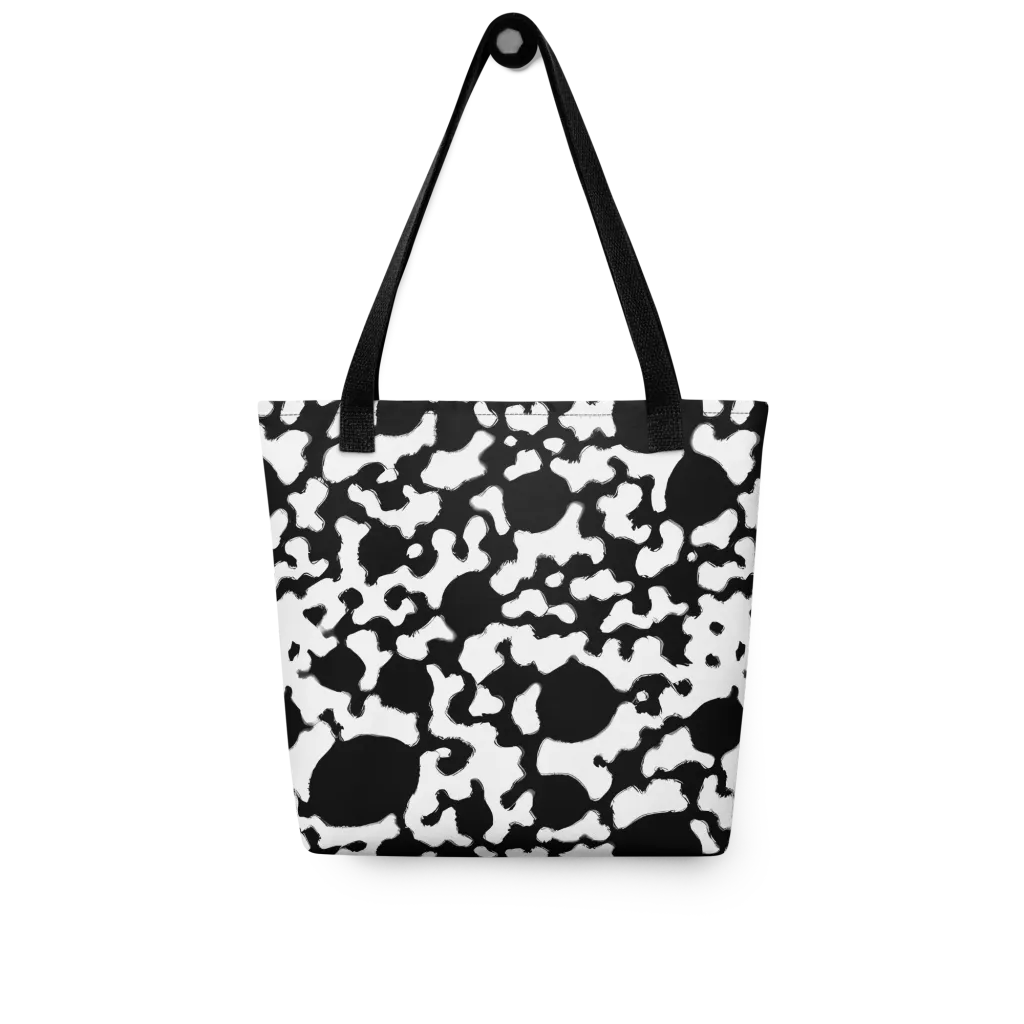 Inkblot Current on Tote Bag — Front