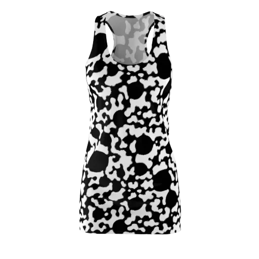Inkblot Current on a Racerback Dress