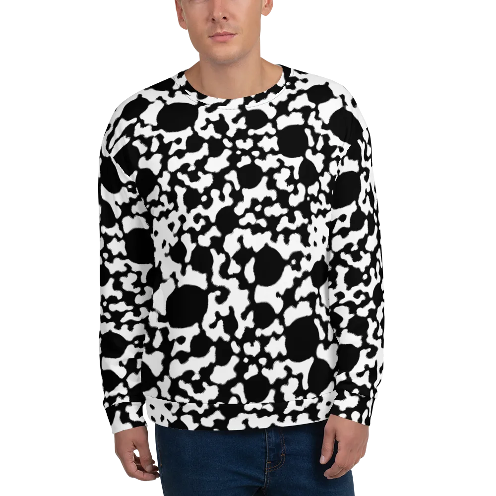 Inkblot Current on Sweatshirt — Front