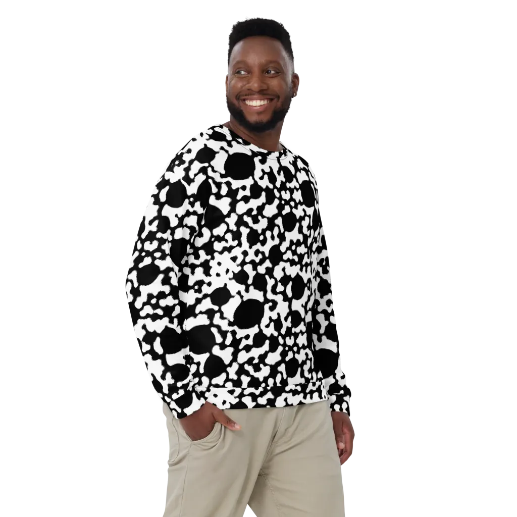 Inkblot Current on Sweatshirt — Front