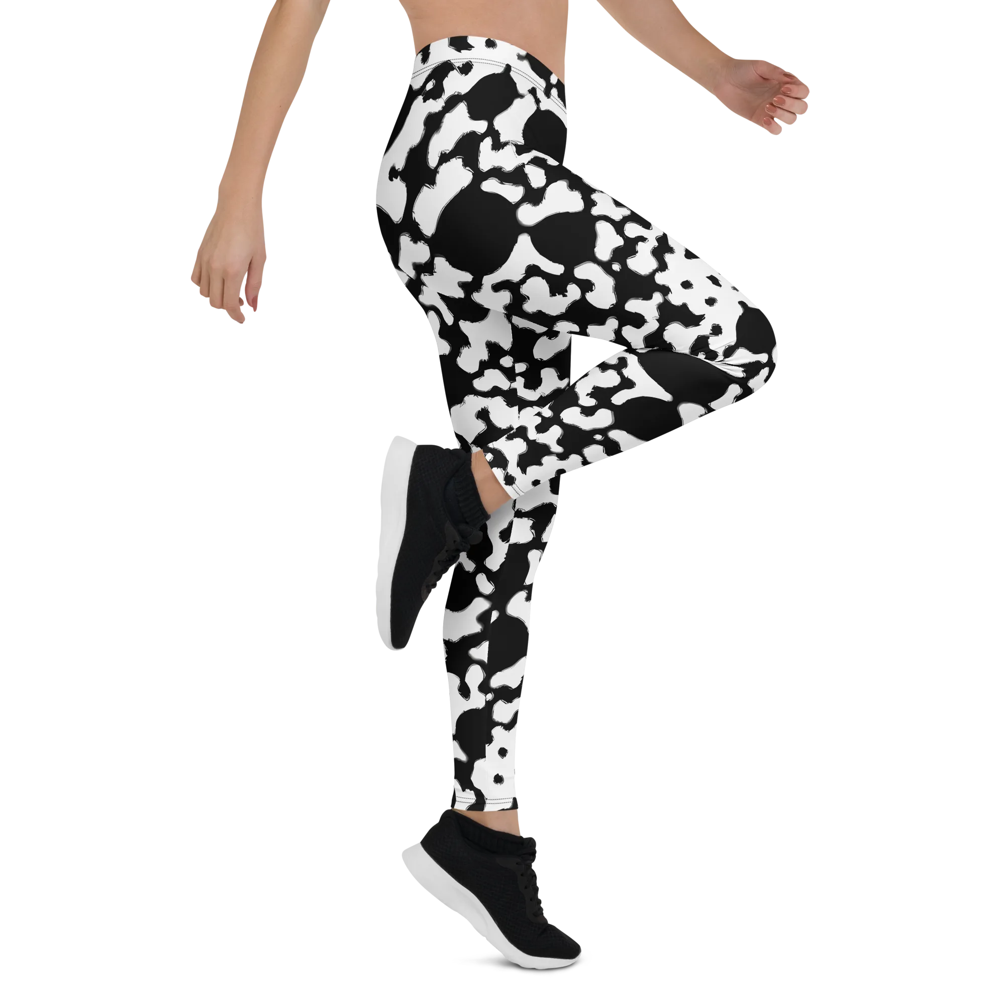 Inkblot Current on Leggings — Right