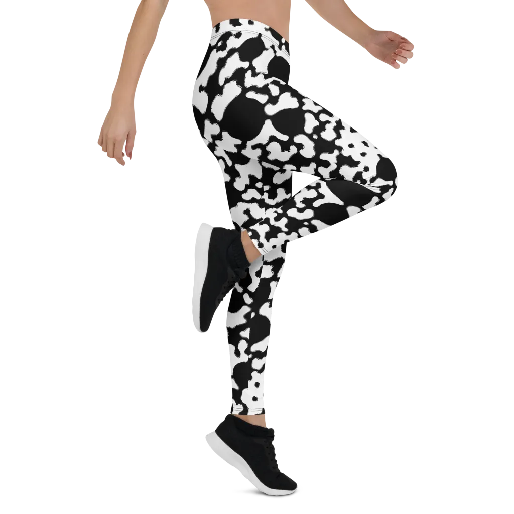 Inkblot Current on Leggings — Right