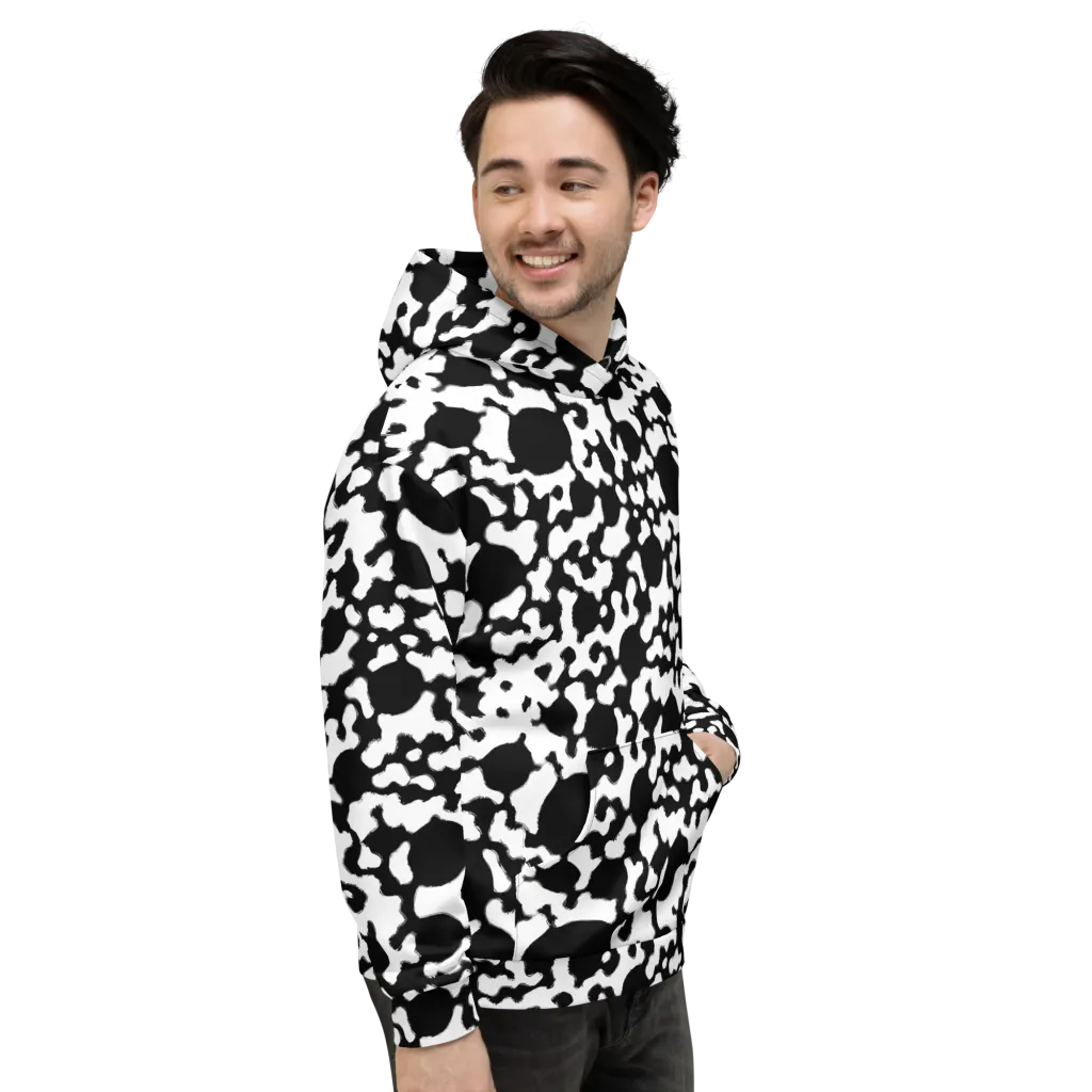 Inkblot Current on Hoodie — Right