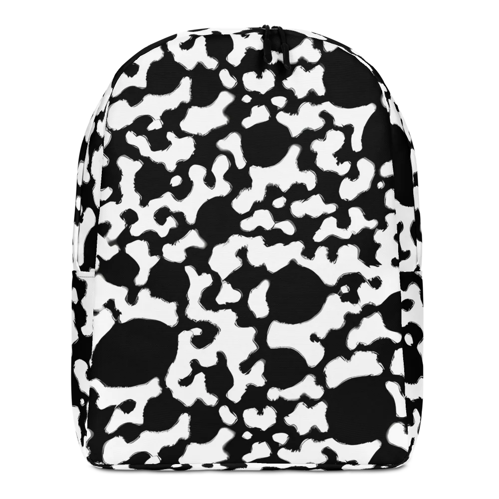 Inkblot Current on Minimalist Backpack — Front