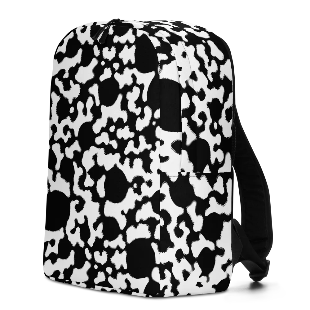 Inkblot Current on Minimalist Backpack — Left