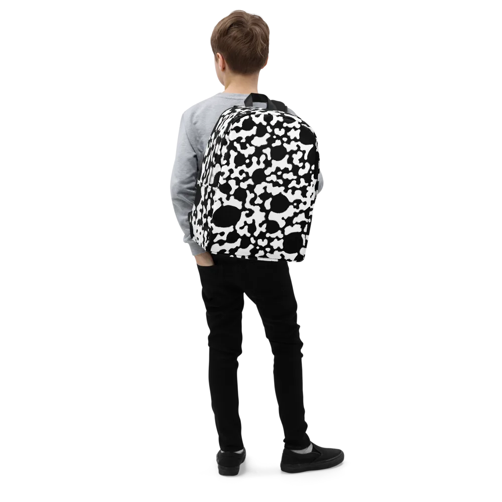 Inkblot Current on Minimalist Backpack — Right Front