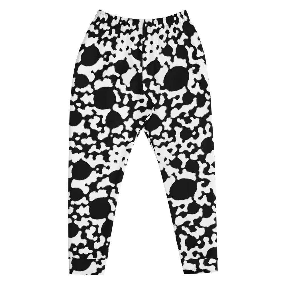 Inkblot Current on Men's Joggers — Front