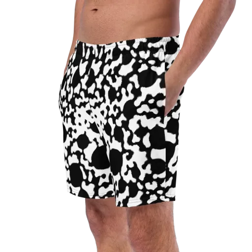 Inkblot Current on a Swim Trunks