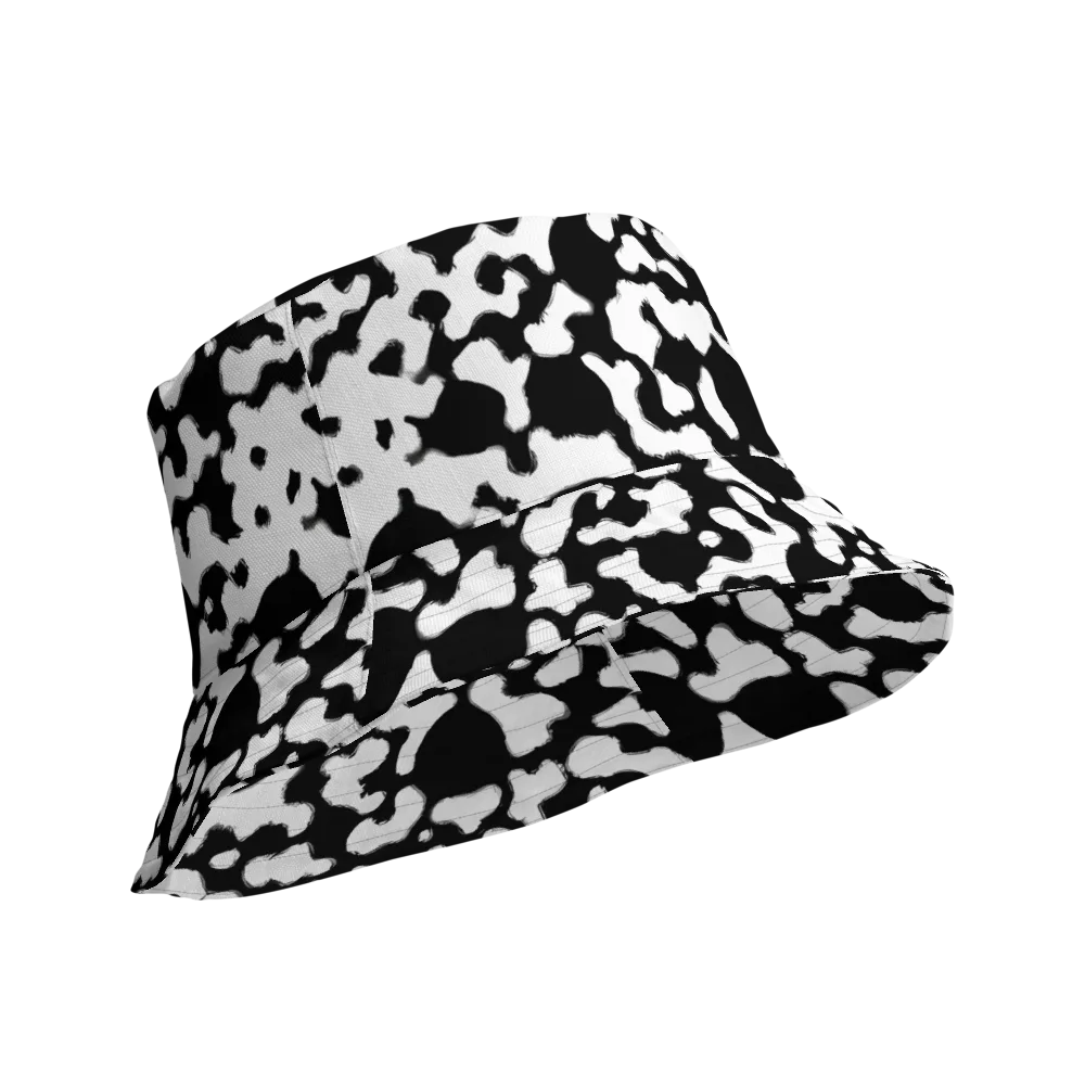 Inkblot Current on Reversible Bucket Hat — Product details Outside