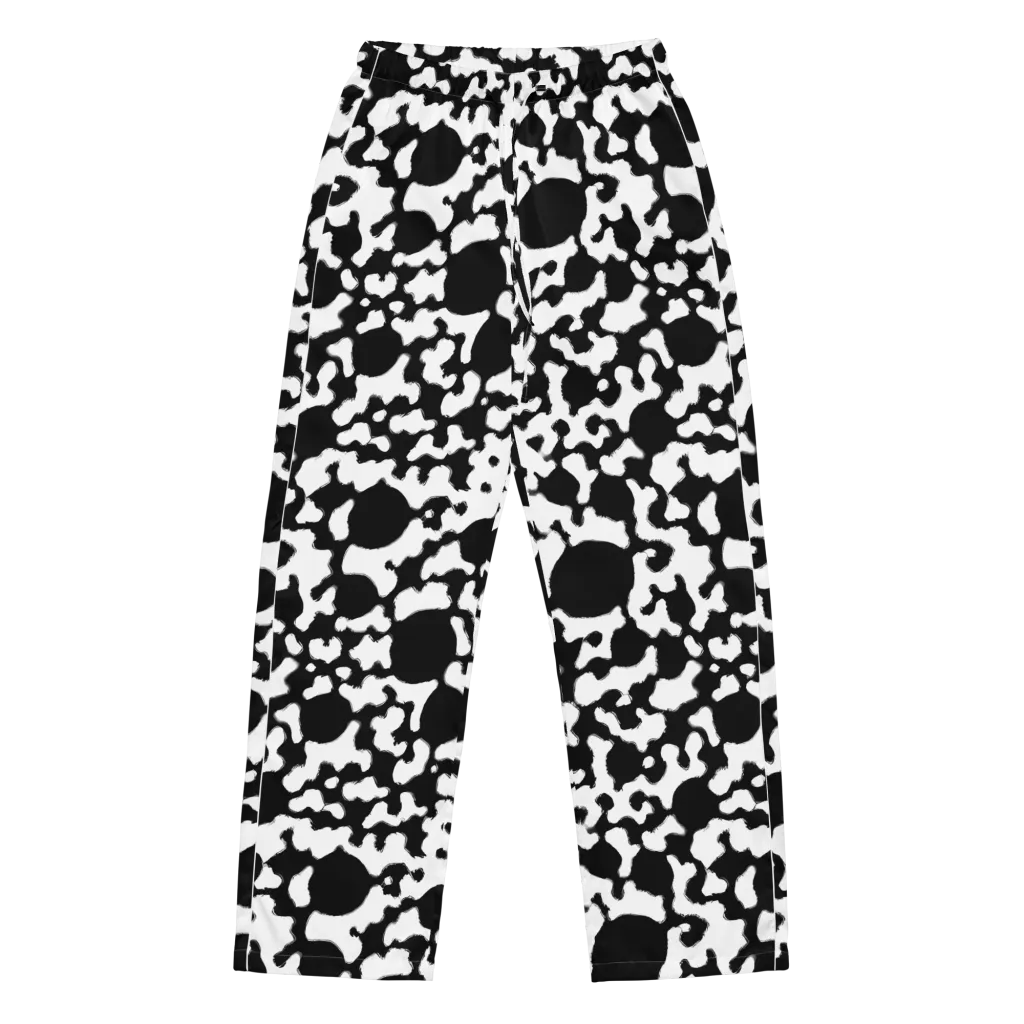 Inkblot Current on Women's Pajama Pants — Front