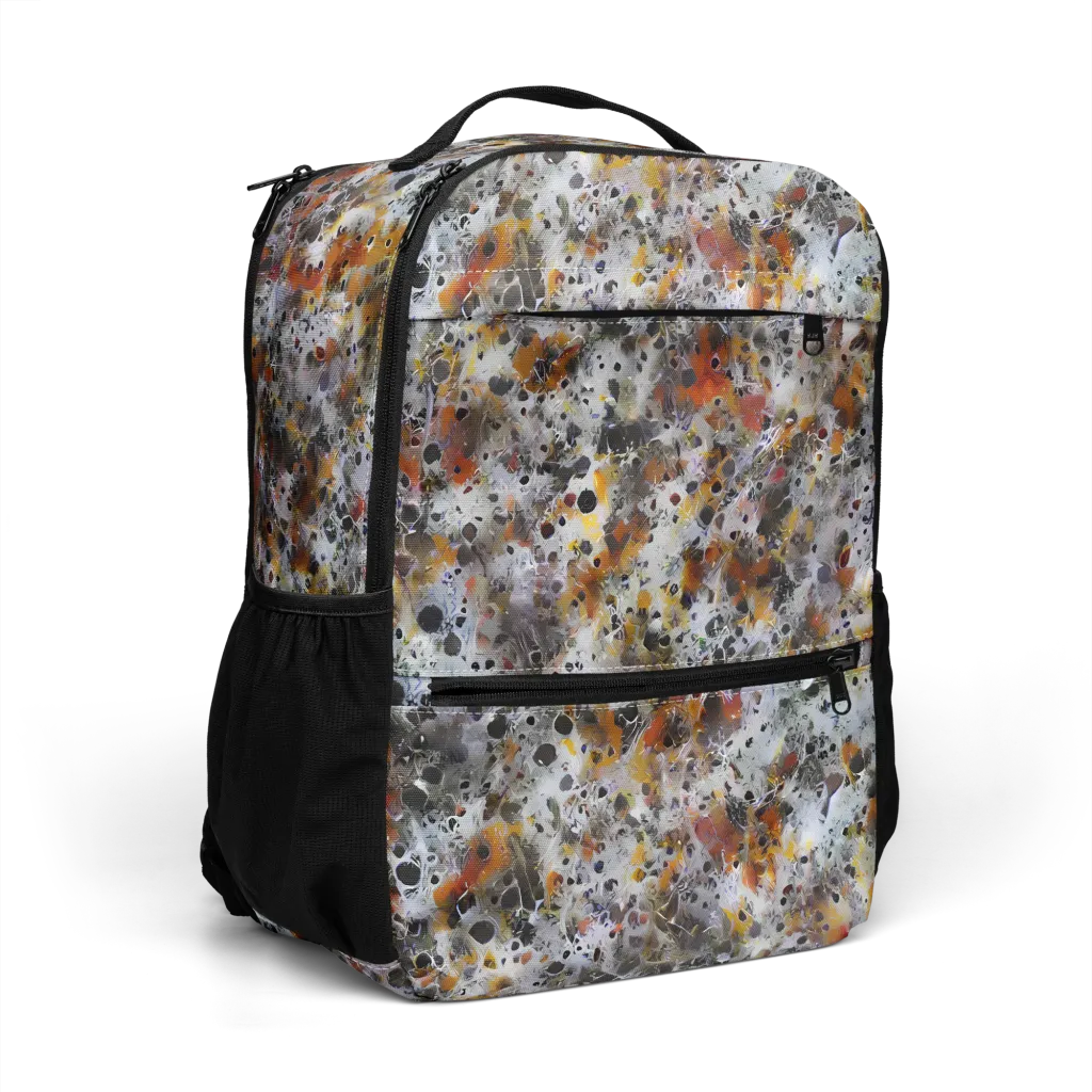 Molten Static on Utility Backpack — Right Front
