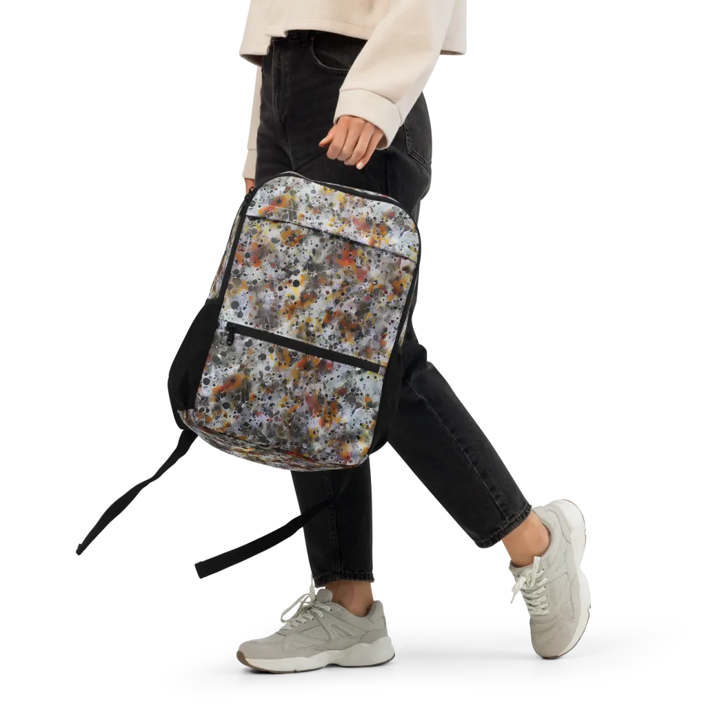 Molten Static on Utility Backpack — Front