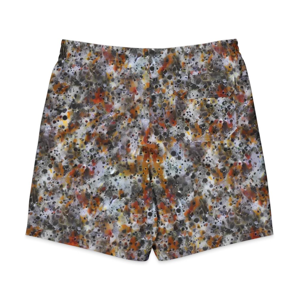 Molten Static on Men's Board Shorts — Back