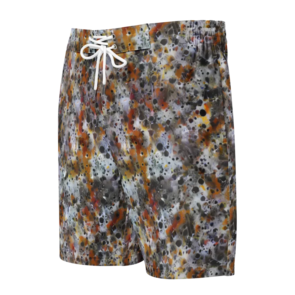 Molten Static on Men's Board Shorts — Front