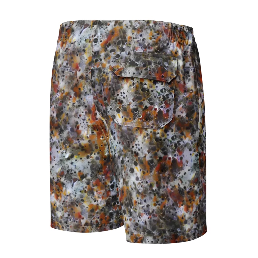 Molten Static on Men's Board Shorts — Back