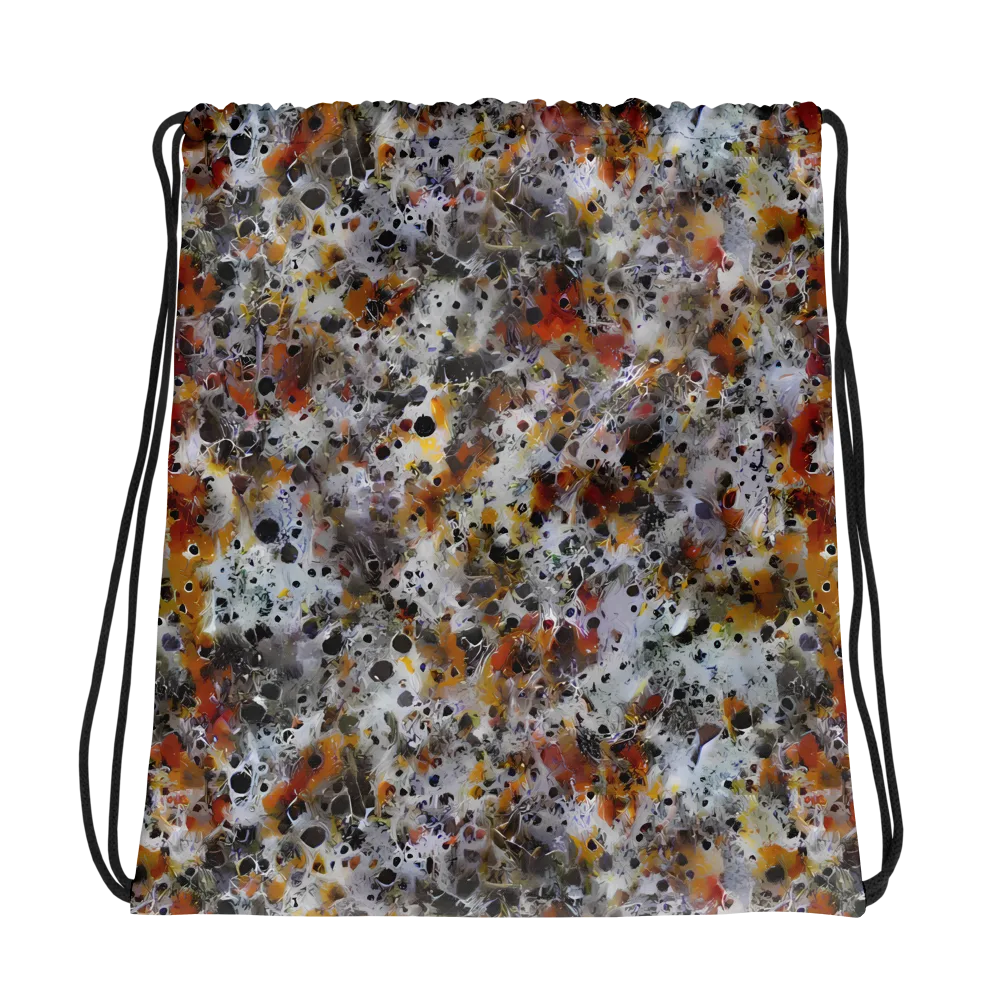 Molten Static on Drawstring Bag — Photo