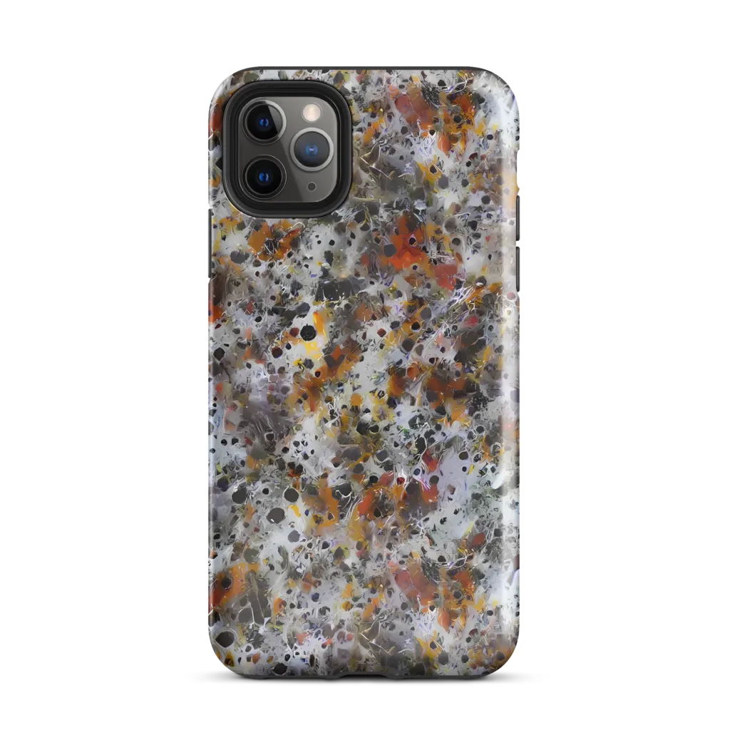 Molten Static on Tough Case for iPhone® — Front