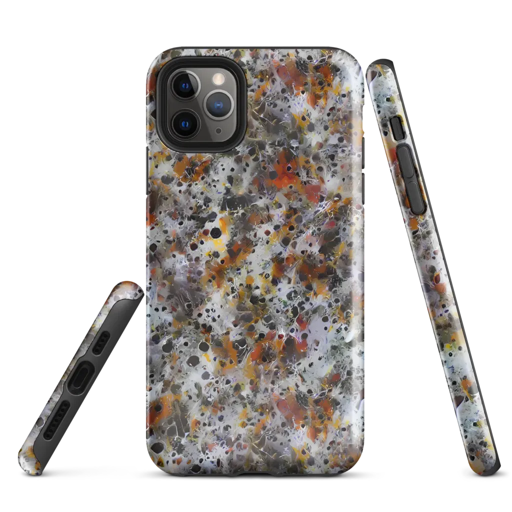 Molten Static on Tough Case for iPhone® — Front