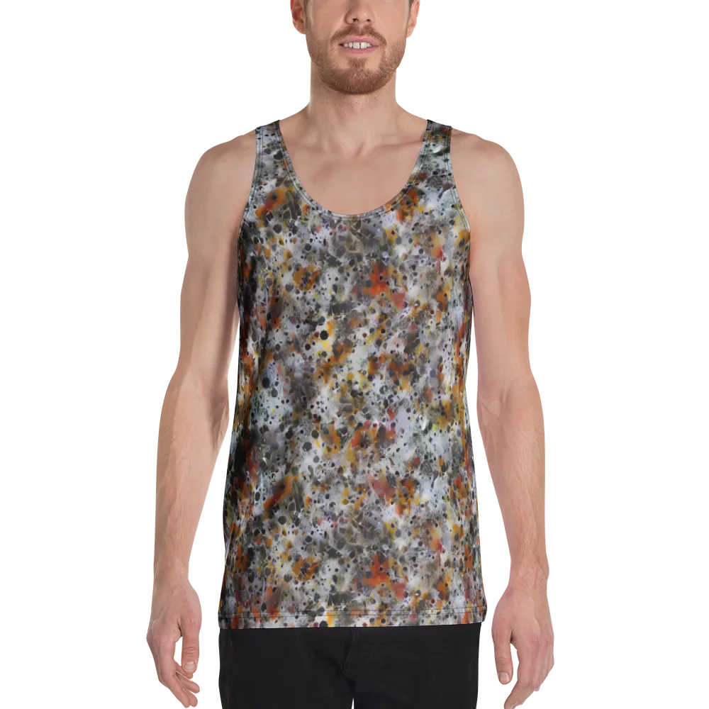 Molten Static on Men's Tank Top — Front
