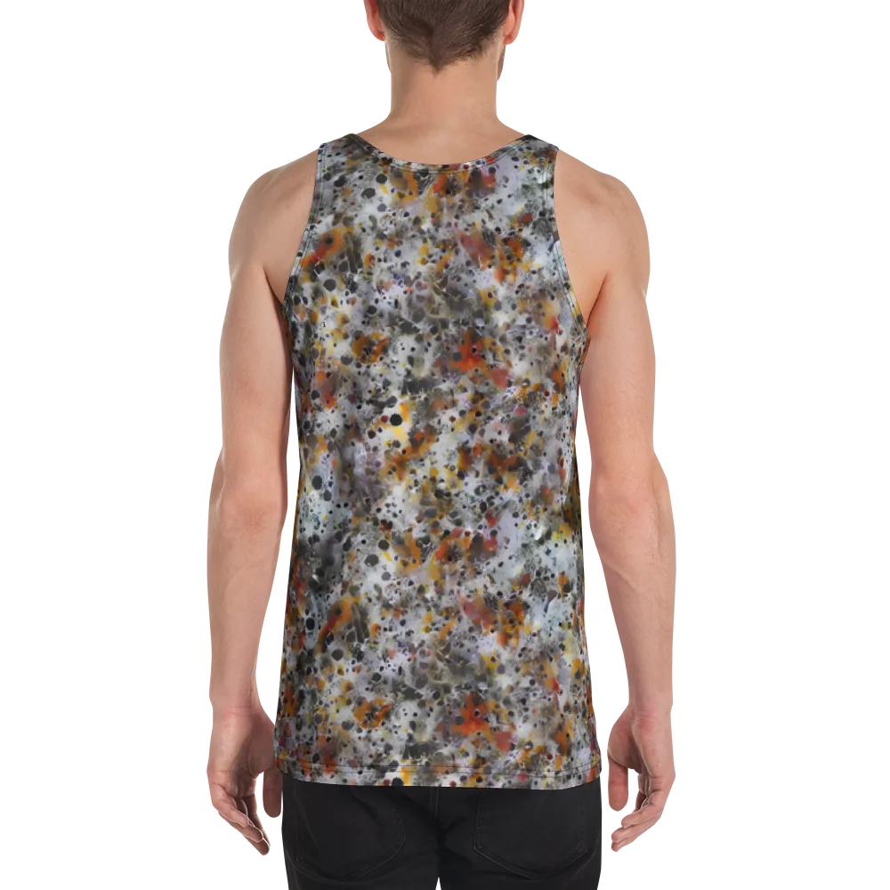 Molten Static on Men's Tank Top — Back