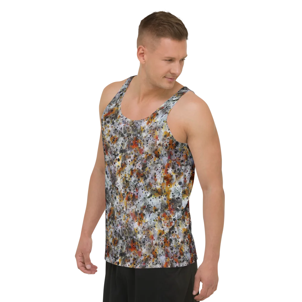 Molten Static on Men's Tank Top — Left Front