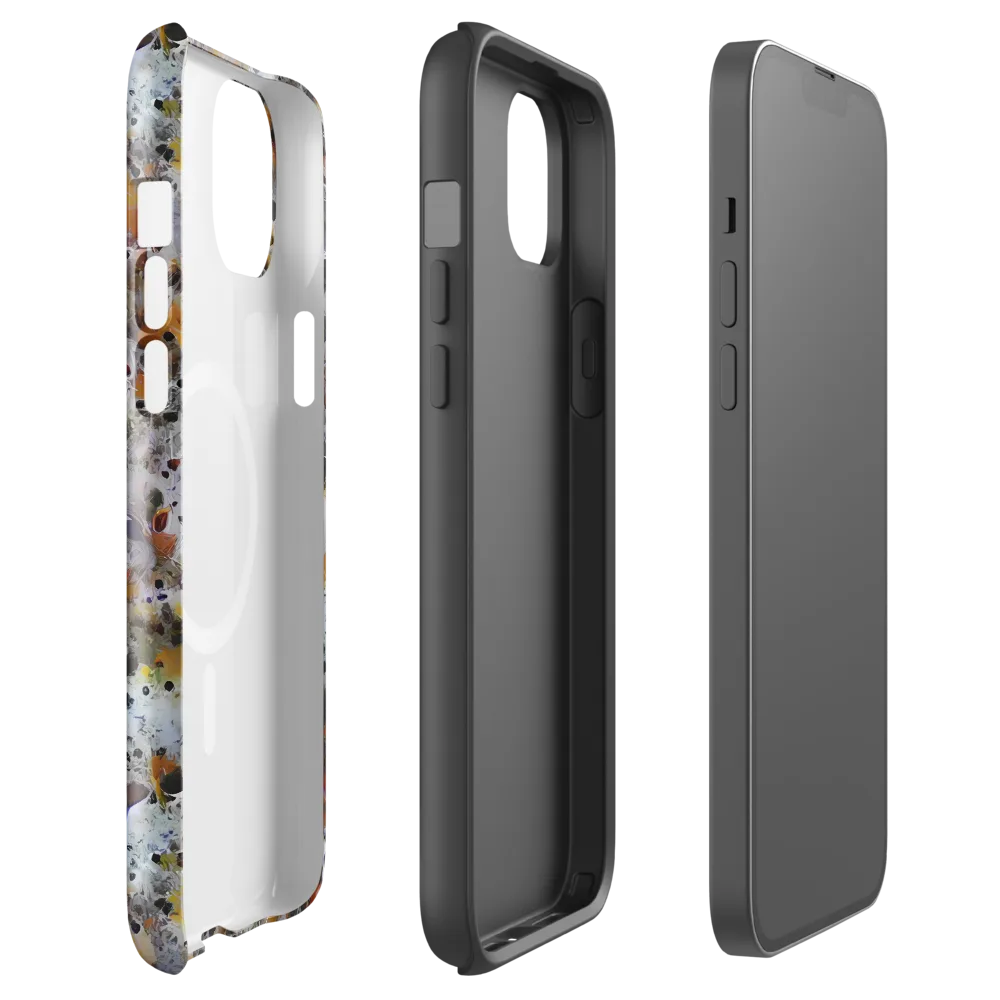 Molten Static on MagSafe Tough Case for iPhone® — Front