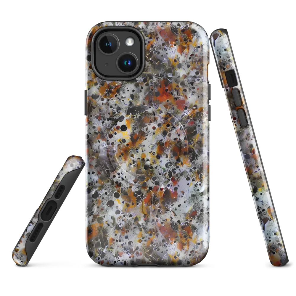 Molten Static on MagSafe Tough Case for iPhone® — Front