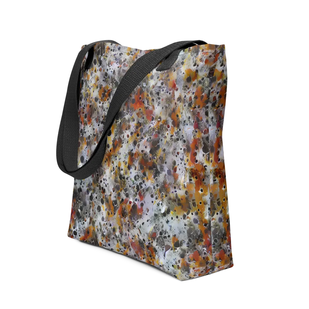 Molten Static on Tote Bag — Front