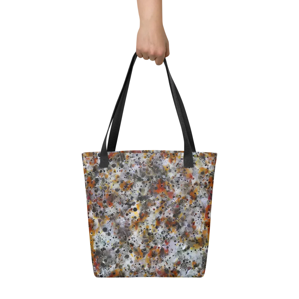 Molten Static on Tote Bag — Front