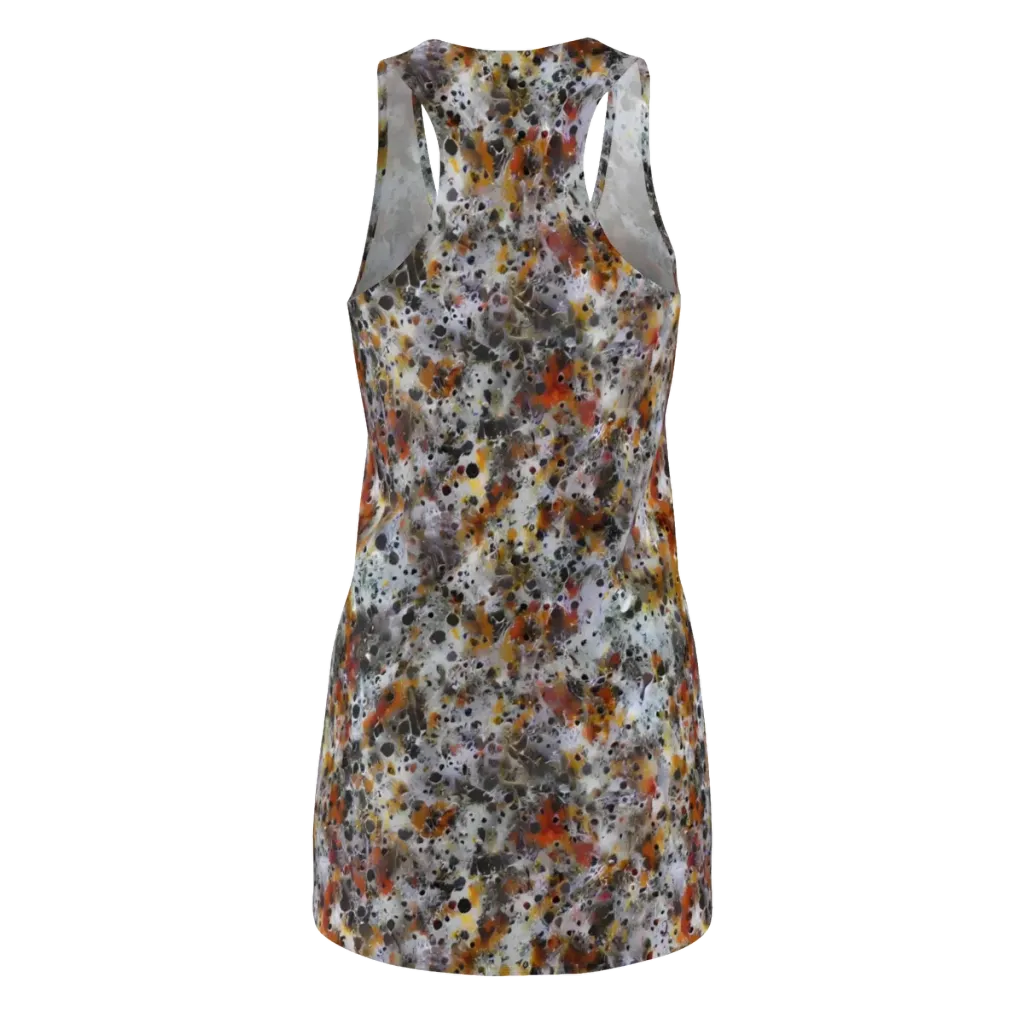Molten Static on Racerback Dress — Back