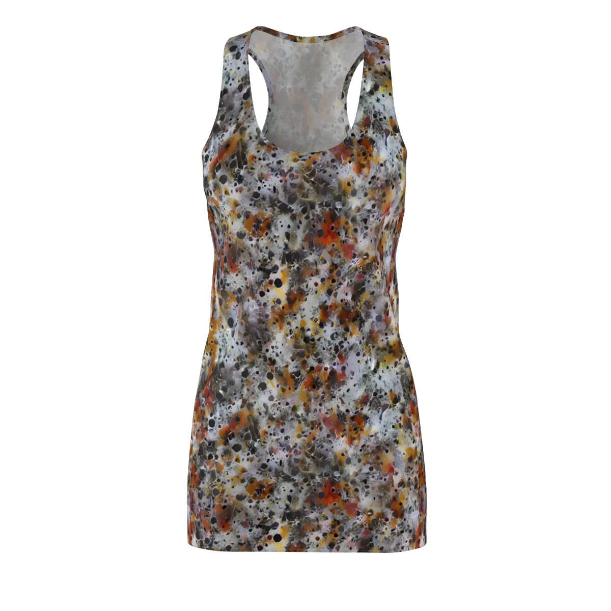 Molten Static on Racerback Dress — Front